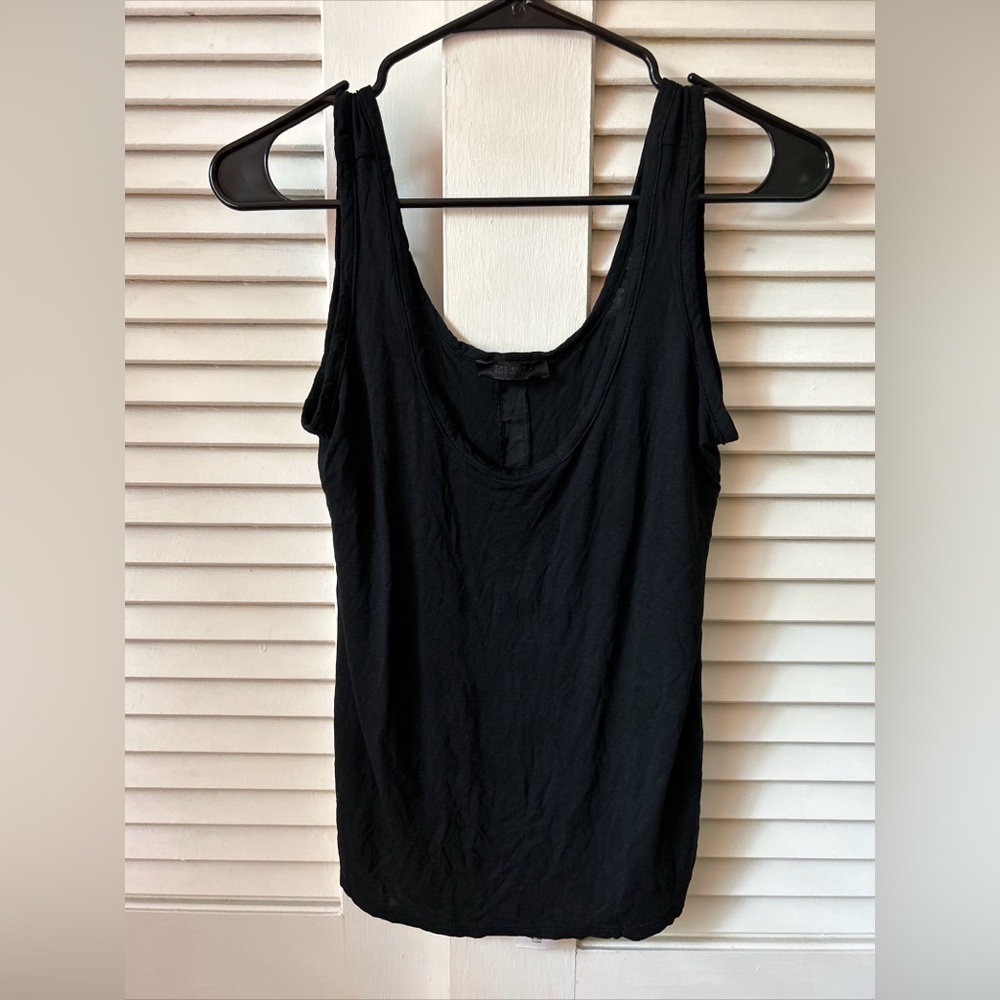 The Row Black Tank Top 100% Viscose